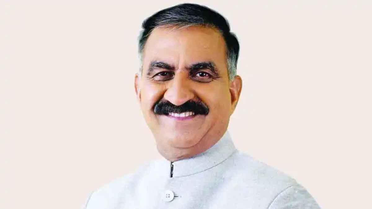 Chief Minister Sukhwinder Singh Sukhu