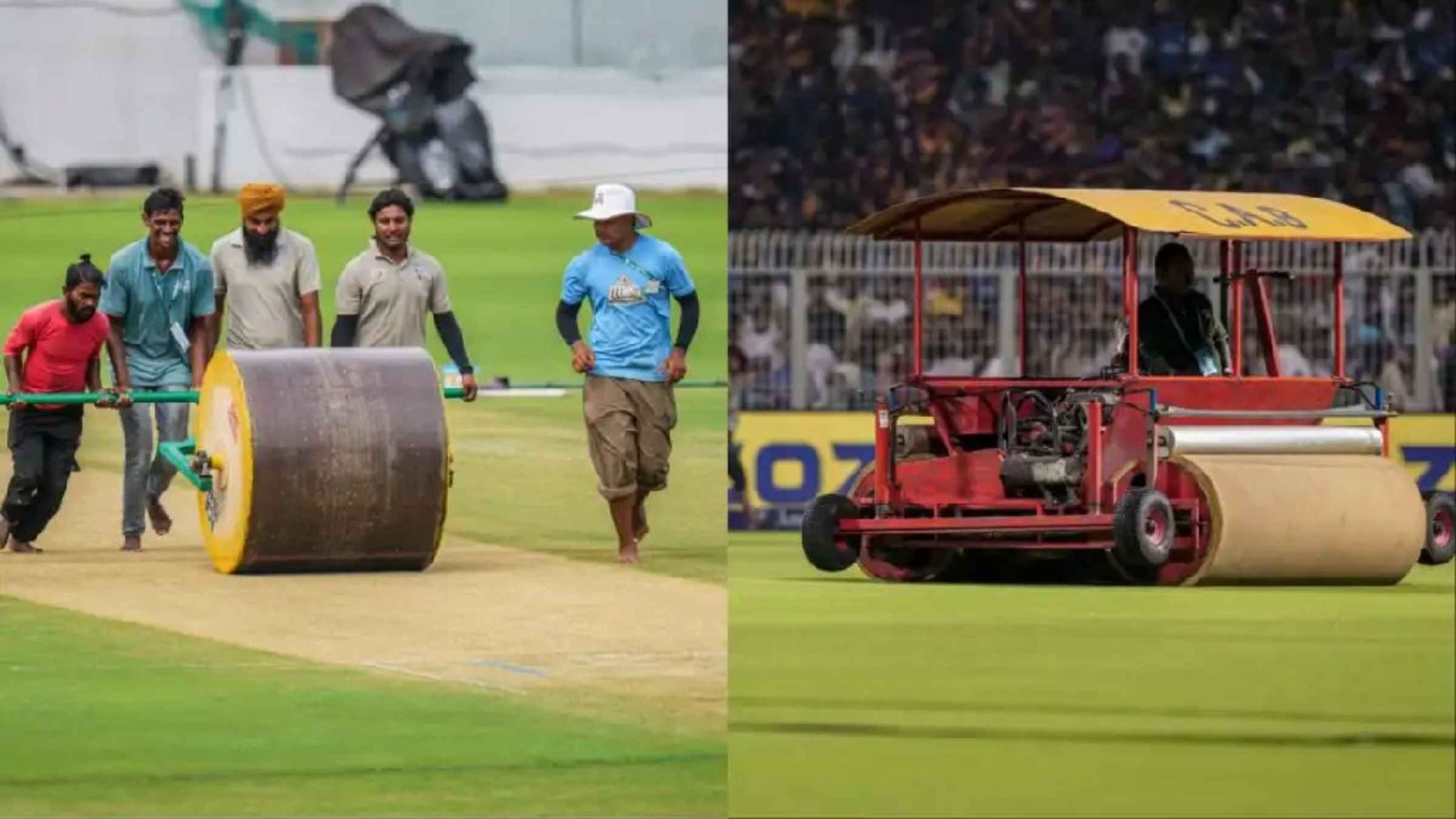 Cricket Pitch Roller Rules: आखिर क्या होता है हैवी रोलर जिससे पलट जाता है पूरा मैच? रियान पराग के इस बयान ने क्रिकेट जगत में मचाई सनसनी Cricket Pitch Roller ICC Playing Conditio