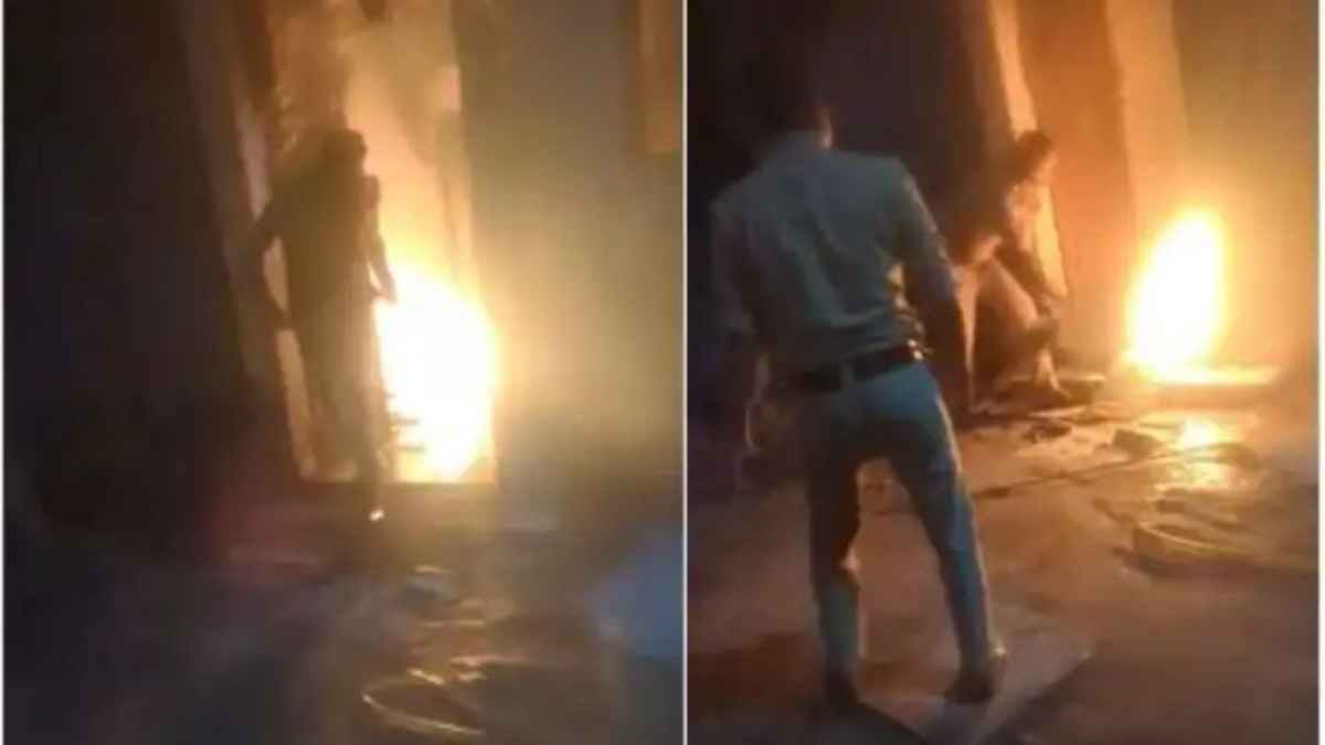 गाजियाबाद में ‘सुपरकॉप’ का अवतार! दरोगा ने जान पर खेलकर घर से निकाला जलता सिलेंडर, टला बड़ा धमाका CylinderFire
