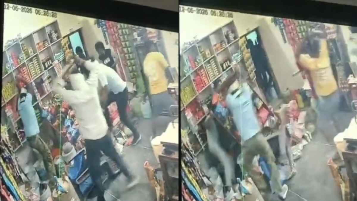 दुकान के बाहर बैठे बाप-बेटे पर कुल्हाड़ी और डंडों से हमला, हिमाचल के नाहन में मची भारी सनसनी; देखें वायरल वीडियो Deadly attack