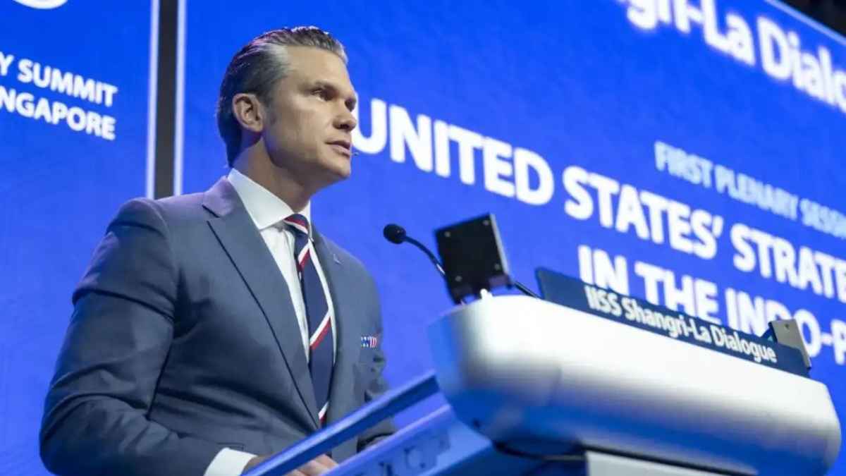 Defence Minister Pete Hegseth