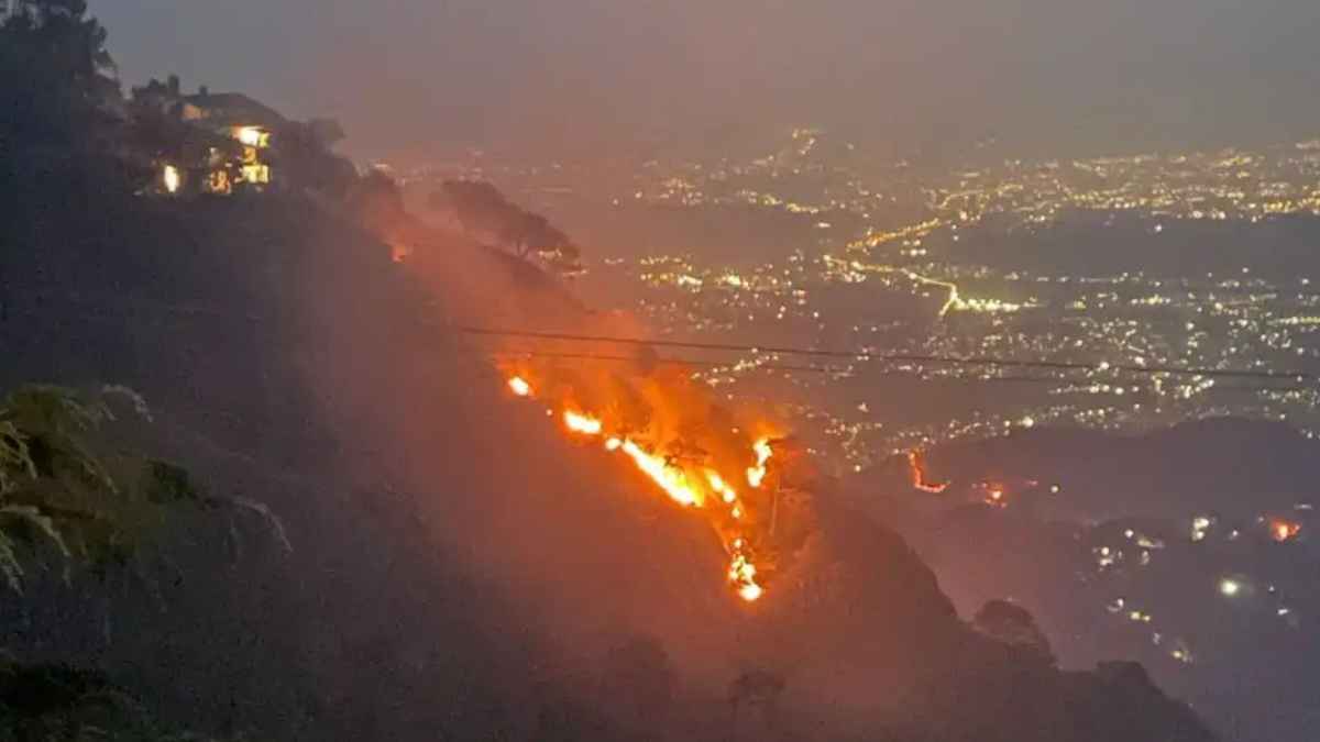 कसौली के जंगलों में धधकी भीषण आग, 15 घंटे तक चला सेना-वायुसेना का बड़ा रेस्क्यू ऑपरेशन Forest Fire