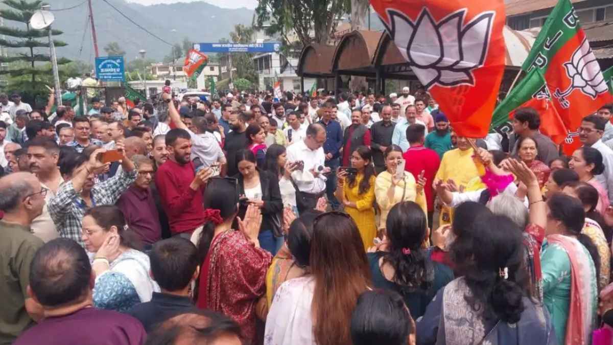 हिमाचल नगर निगम चुनाव में भाजपा की बढ़त, सोलन-मंडी-धर्मशाला के नतीजों ने बढ़ाया सियासी ताप Himachal Nagar Nigam Result