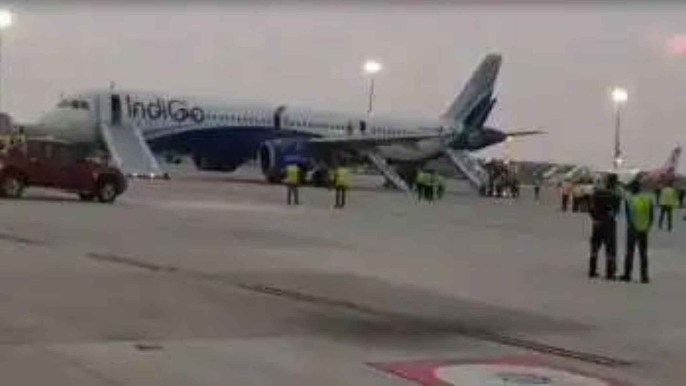IndiGo Flight Smoke Bangalore 