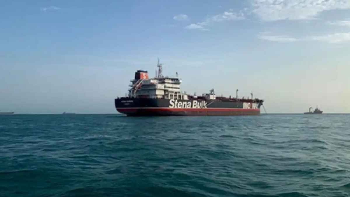 Iranian-flagged oil tanker attacked