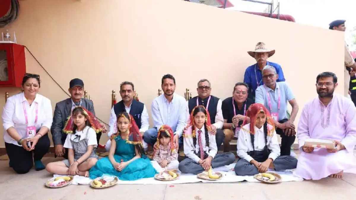 धर्मशाला में बारिश का साया: क्या इंद्रु नाग देवता बचाएंगे पंजाब और दिल्ली का रोमांचक मुकाबला? Kanya Pujan at Dharamshala Stadium
