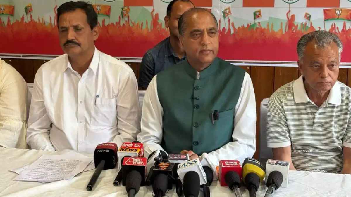 Leader of Opposition Jai Ram Thakur