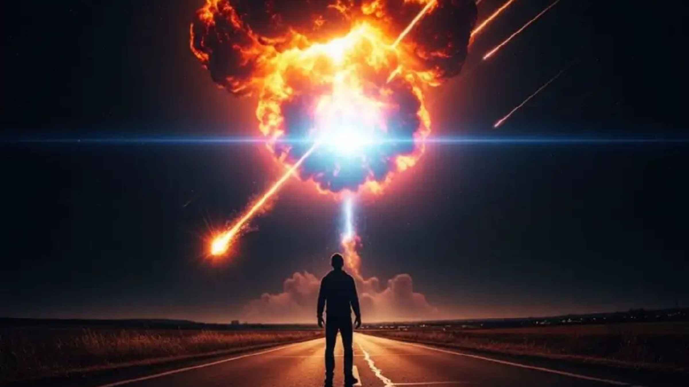 Meteor Explodes 