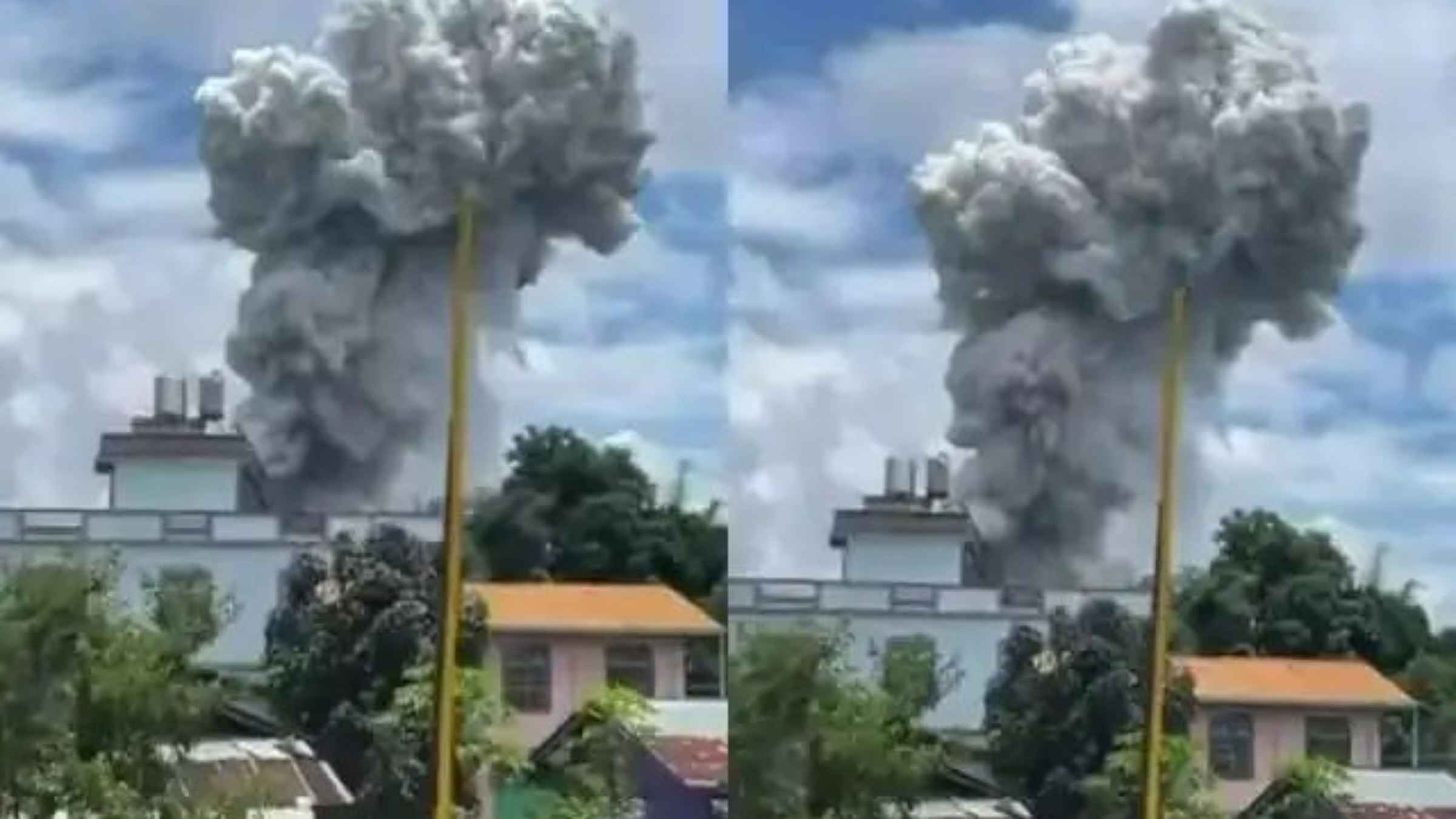 म्यांमार में बारूद के ढेर पर बनी इमारत में जोरदार धमाका, छह बच्चों सहित 45 से अधिक लोगों की दर्दनाक मौत Myanmar Blast News