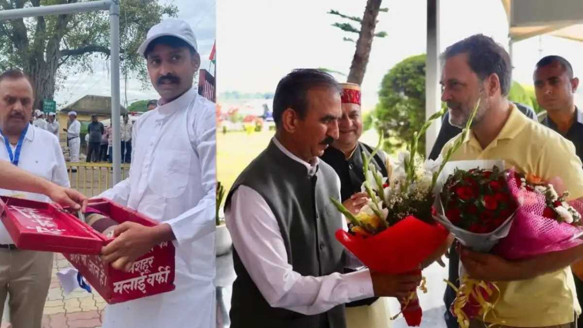 कांगड़ा की मलाई बर्फ का ऐसा स्वाद कि राहुल गांधी भी रह गए दंग, बिना बिजली कैसे बनी ठंडी कुल्फी? Opposition leader Rahul Gandhi is a fan of Kangras ice cream.