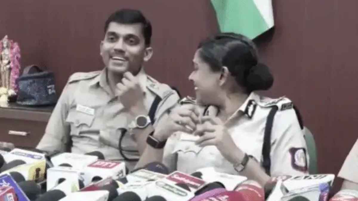 कोयंबटूर दरिंदगी: प्रेस कॉन्फ्रेंस में पुलिस अफसरों की हंसी पर भड़के लोग, सोशल मीडिया पर फूटा आक्रोश PoliceNegligence