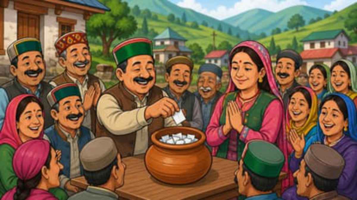 वोट नहीं, पर्ची से प्रधान चुनते हैं इस गांव के लोग! देवता के डर से चुनाव प्रचार की सख्त मनाही Pradhan Election