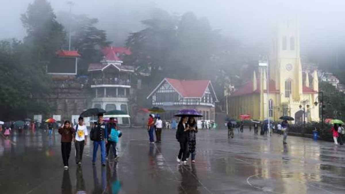 Raining in Himachal