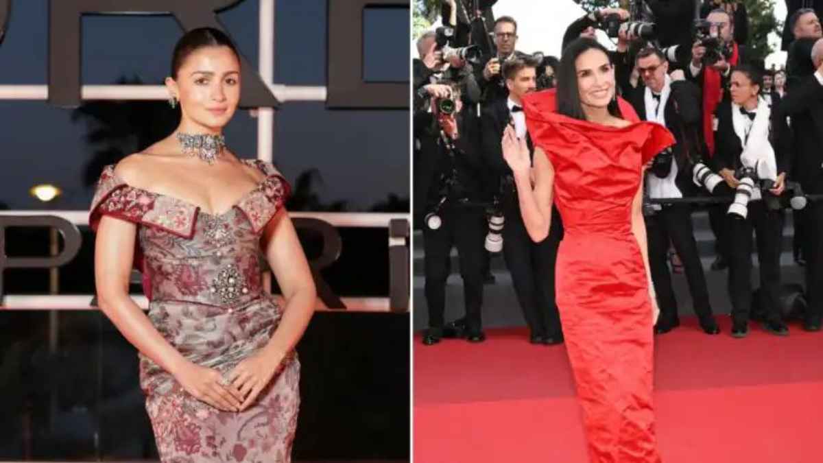 Cannes 2026: रेड कार्पेट पर आलिया भट्ट का ‘शाही’ जलवा, डेमी मूर के अनोखे रेड गाउन ने थामी धड़कनें RedCarpetFashion