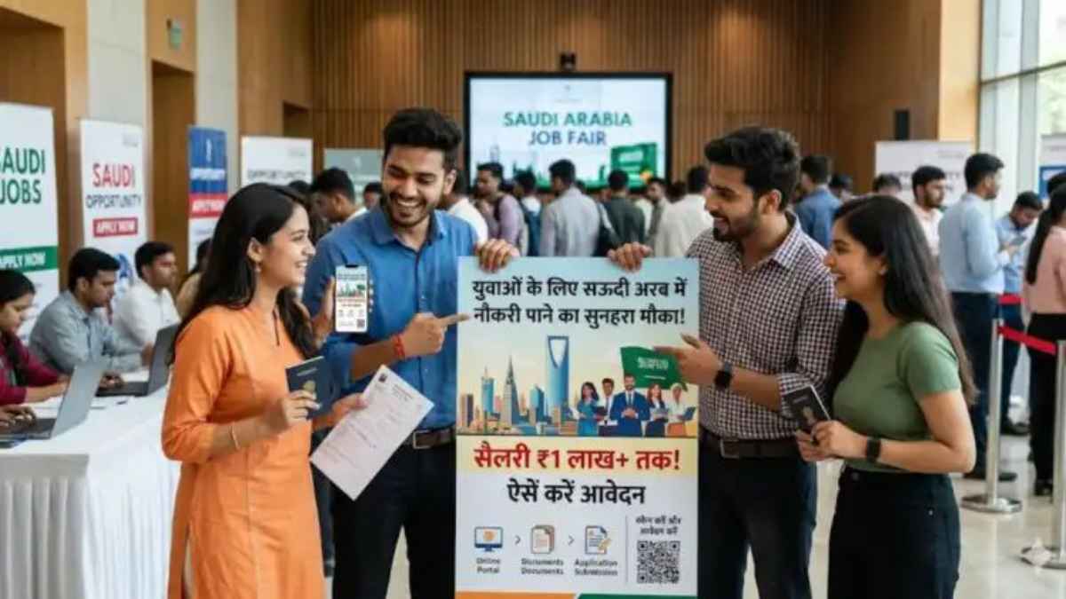 UP Employment Mission: सऊदी अरब में नौकरी पाने का सुनहरा मौका, 1 लाख तक मिलेगी सैलरी SaudiArabiaJobs