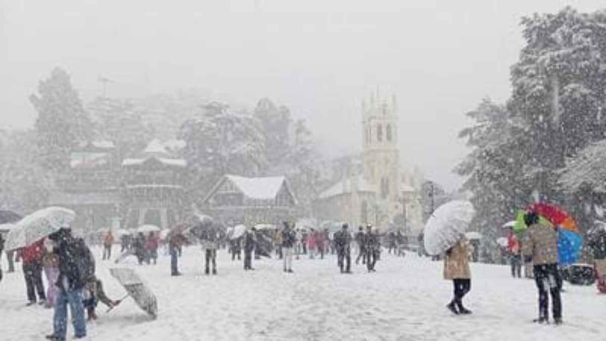 Snowfall in Himachal