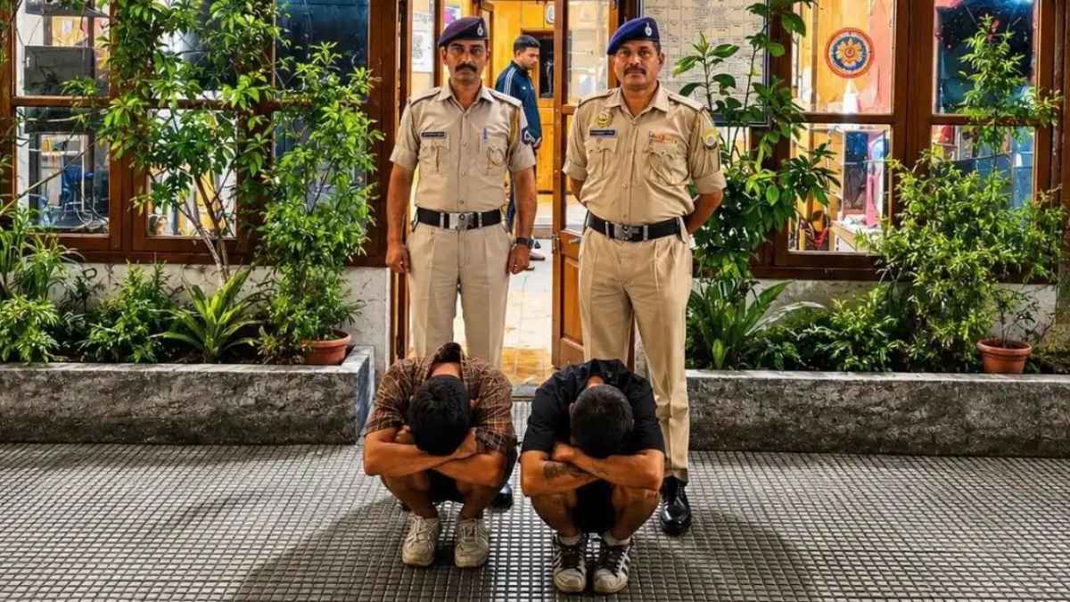 Two smugglers caught with chitta