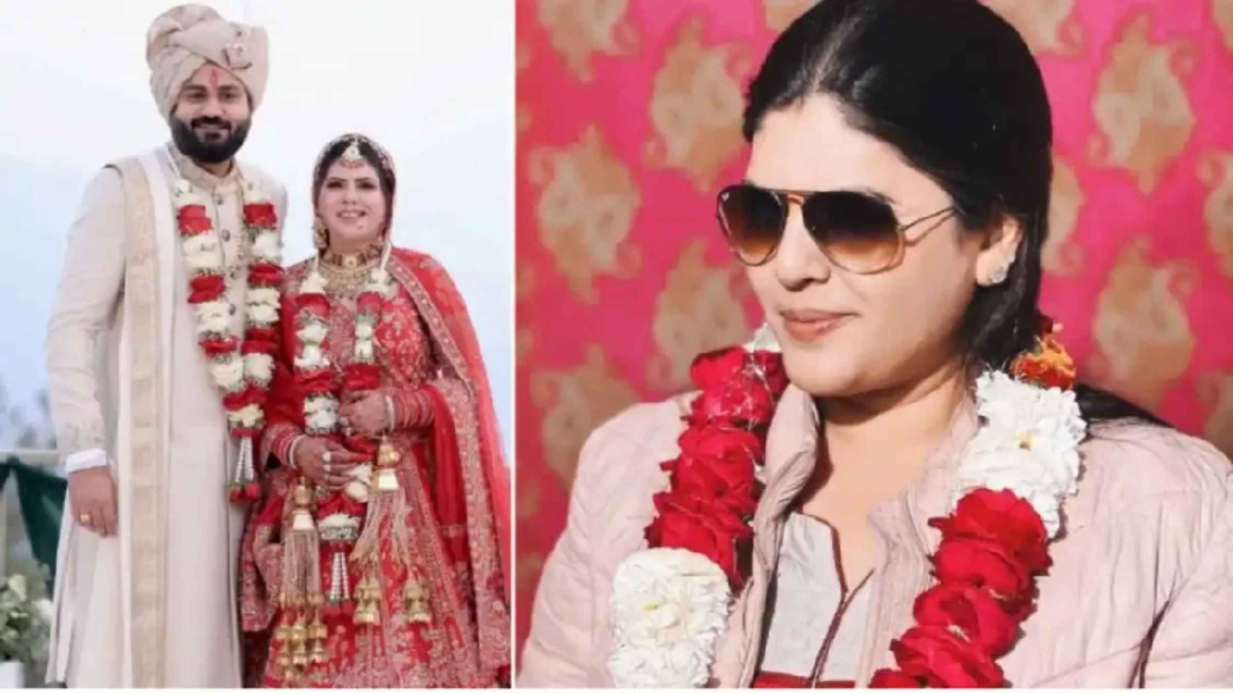 सपा सांसद धर्मेंद्र यादव की पूर्व पत्नी मोनिका यादव ने भाजपा नेता गौरव चौधरी संग रचाई शादी, यूपी की सियासत में आया नया मोड़ UP Politics Monica Yadav Marriage_