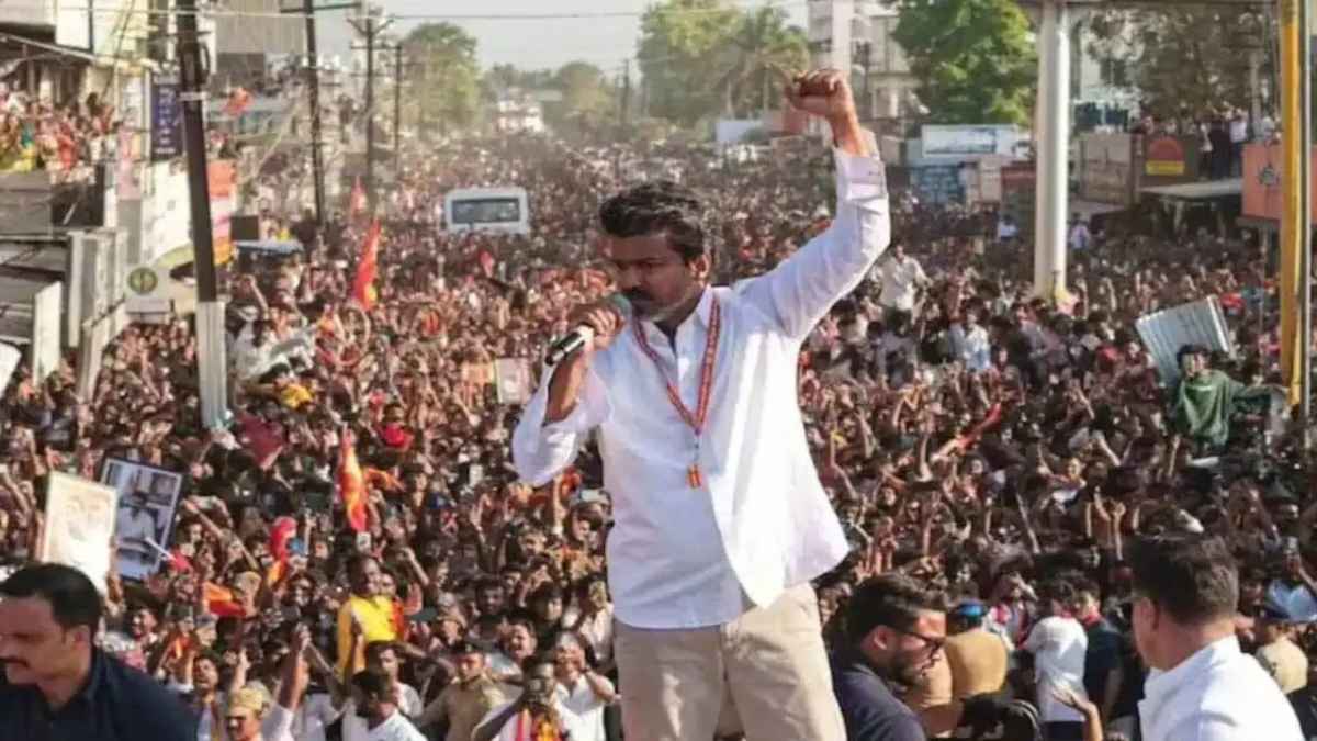 तमिलनाडु में सियासी घमासान: विजय के पास बहुमत फिर भी न्योता नहीं, राजभवन के बाहर समर्थकों का भारी हंगामा Vijay TVK government formation crisis update
