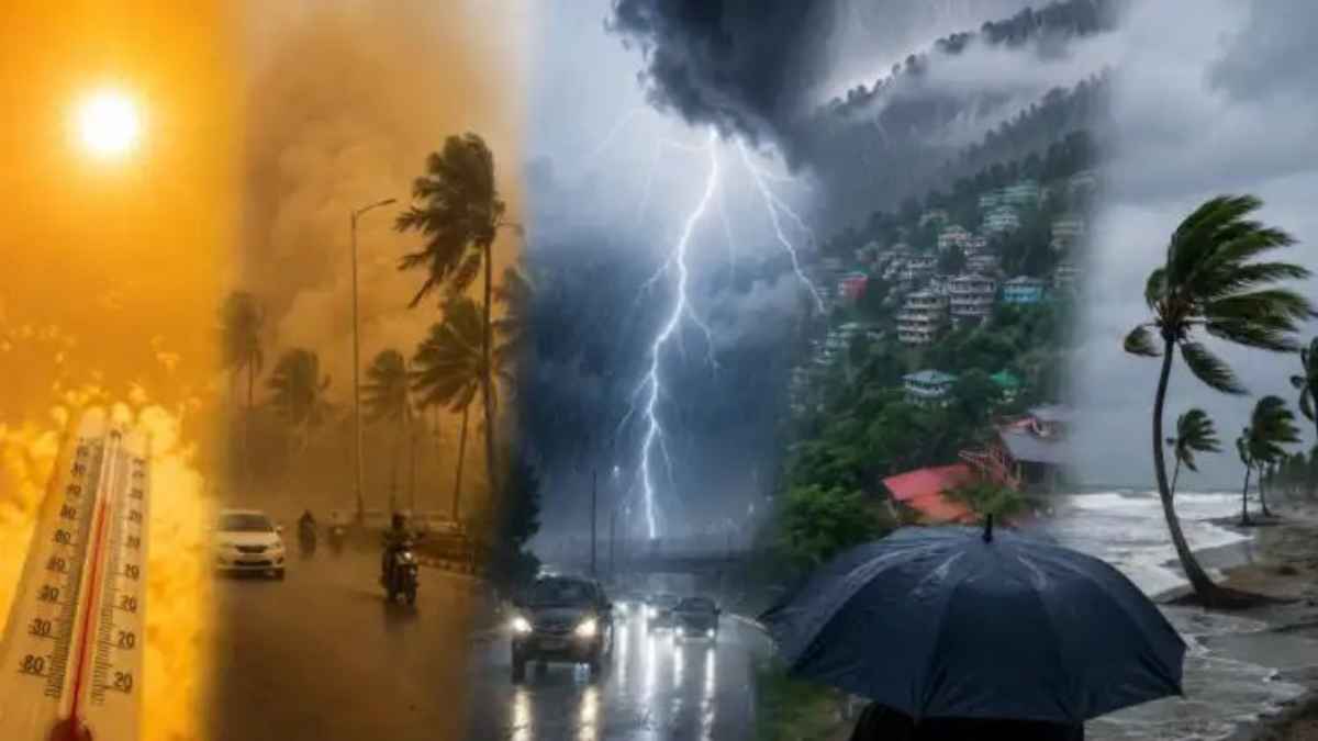 मौसम अपडेट: उत्तर भारत में आंधी-बारिश से राहत, राजस्थान और गुजरात में लू का सितम WeatherUpdate