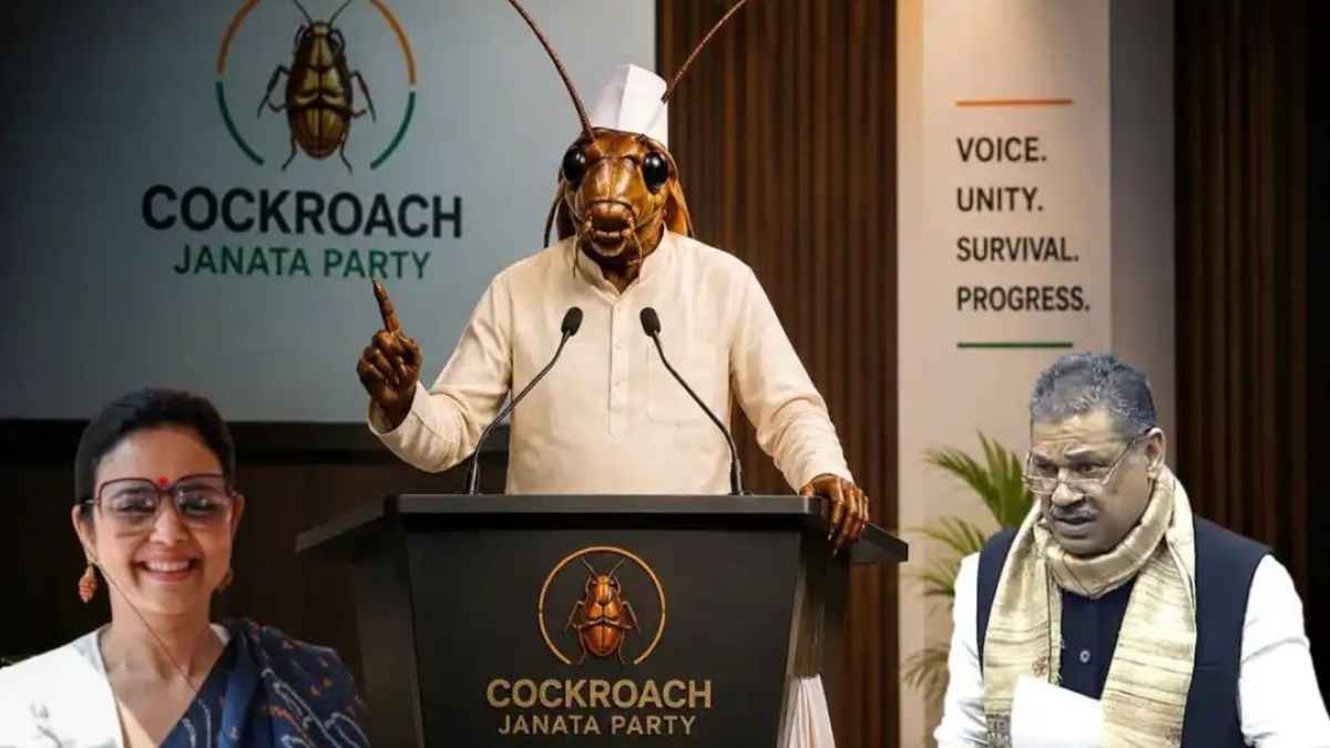 Who formed the cockroach Janata Party