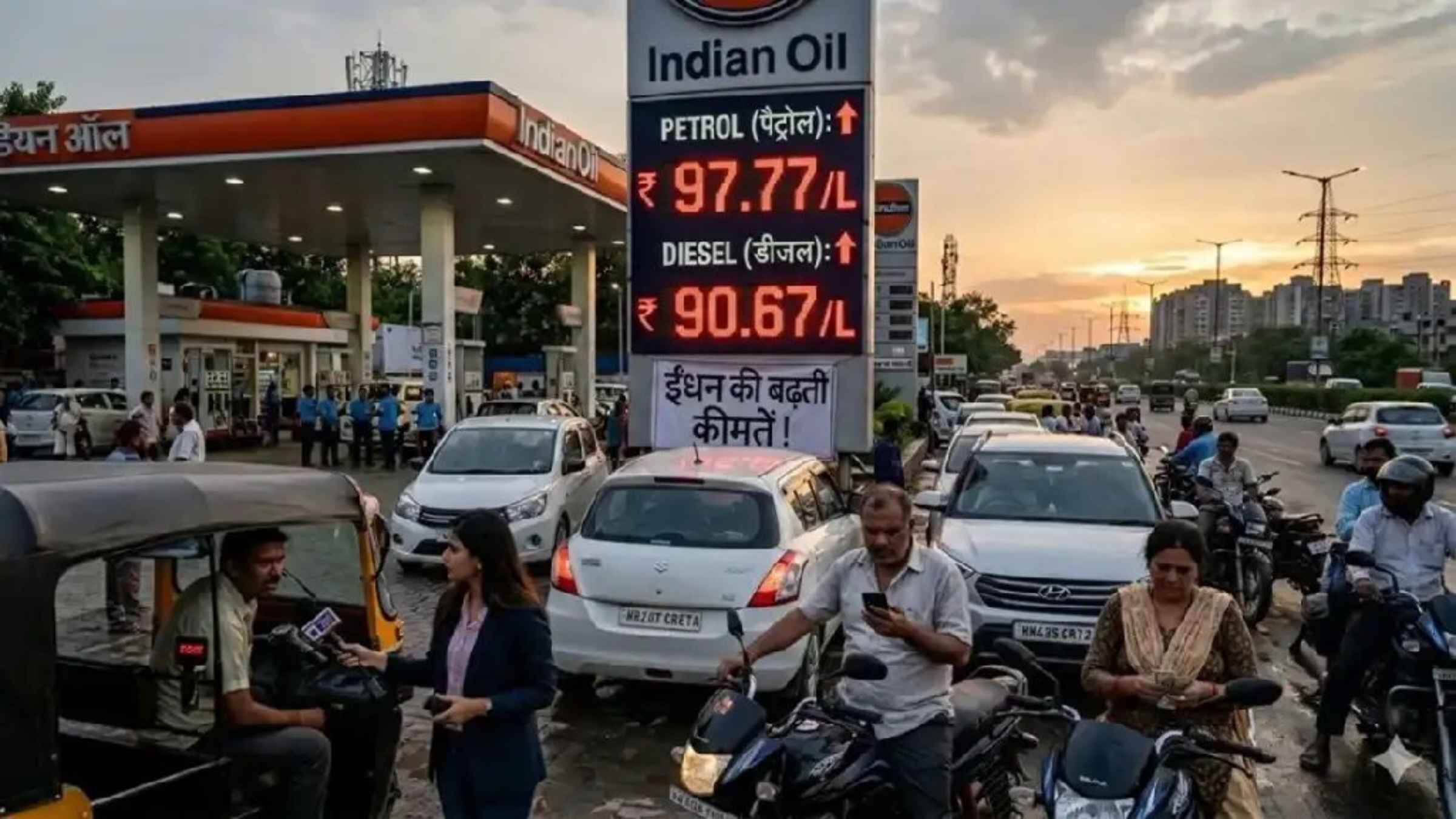 petrol diesel price fuel price hike