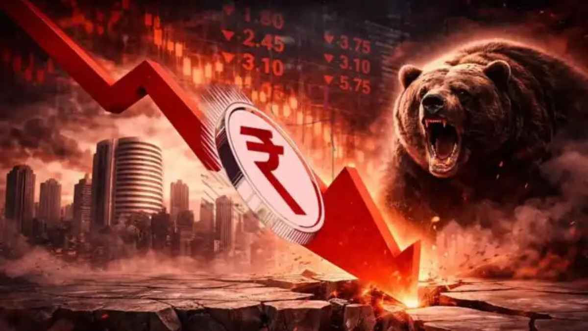रुपये की ऐतिहासिक गिरावट और भारतीय बाजार का ओवरवैल्यूएशन: क्या है इस आर्थिक संकट की असली सच्चाई? rupees down