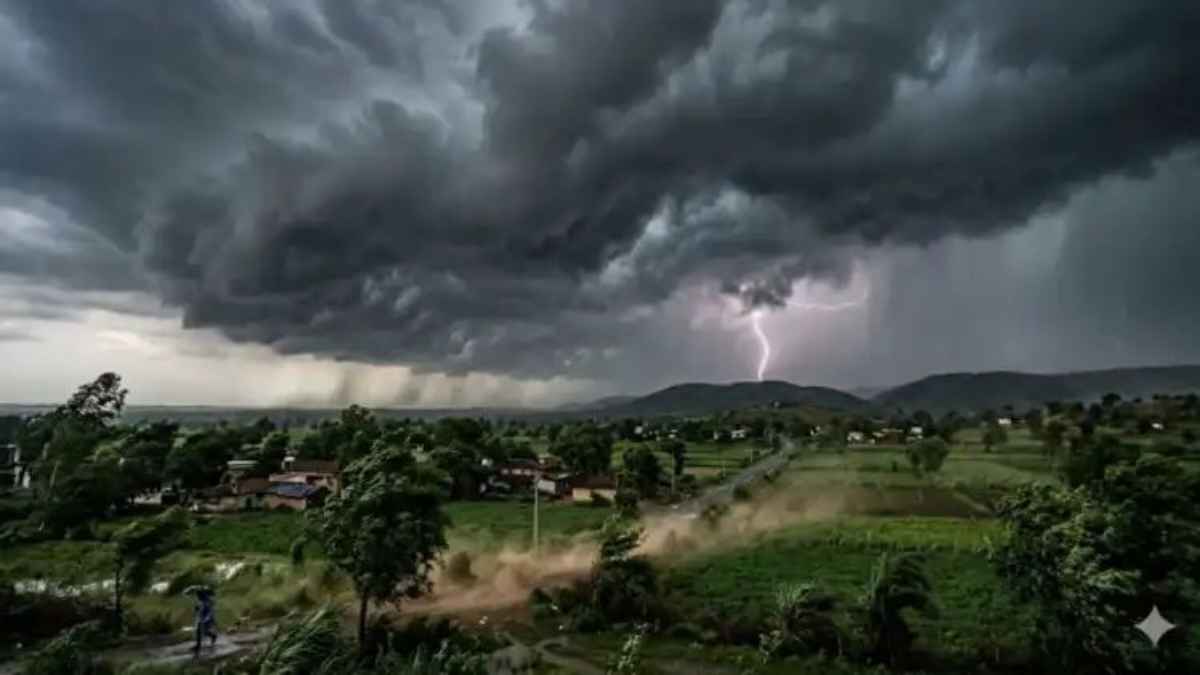 झारखंड में मौसम का मिजाज बदला, जमशेदपुर में आंधी-तूफान और वज्रपात का अलर्ट weather