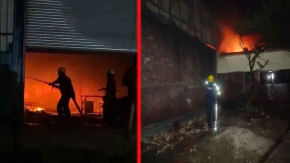 अमेजन गोदाम अग्निकांड: बिना NOC चल रहा था मौत का खेल, शटर बंद होने से दम घुटने से मरे दो कर्मचारी AmazonWarehouseFire