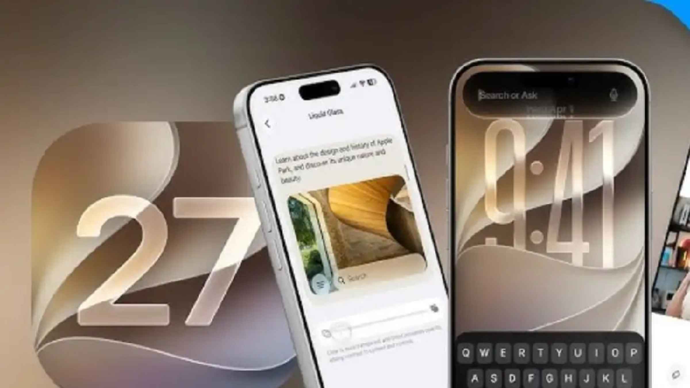 ऐपल ने लॉन्च किया क्रांतिकारी iOS 27 अपडेट, क्या आपका पुराना आईफोन झेल पाएगा नए एआई फीचर्स का लोड? Apple iOS 27 iPhone AI Features