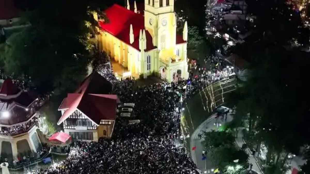 Crowd in Shimla