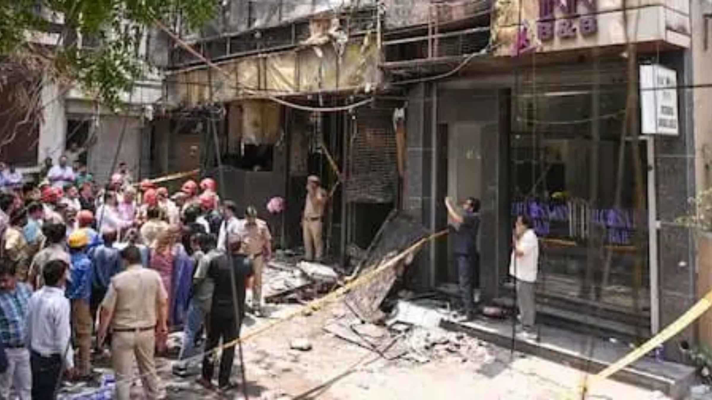 Delhi Malviya Nagar Fire 