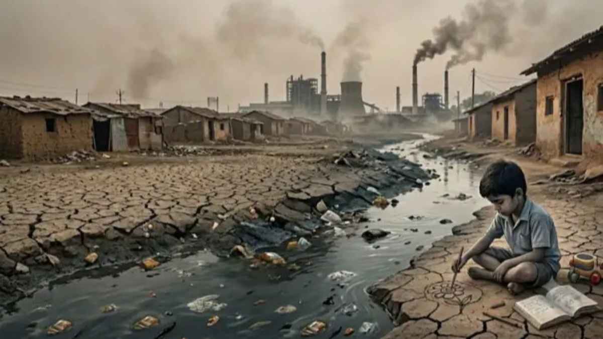 धनबाद में जमीन के नीचे बह रहा ‘जहर’, पानी पीकर अपंग और मंदबुद्धि हो रहे मासूम बच्चे FluorideWater