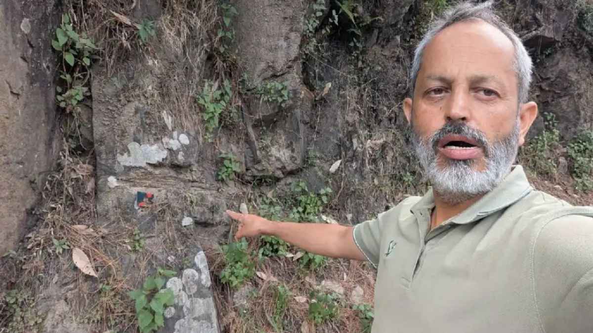 Geologist Dr. Ritesh Arya