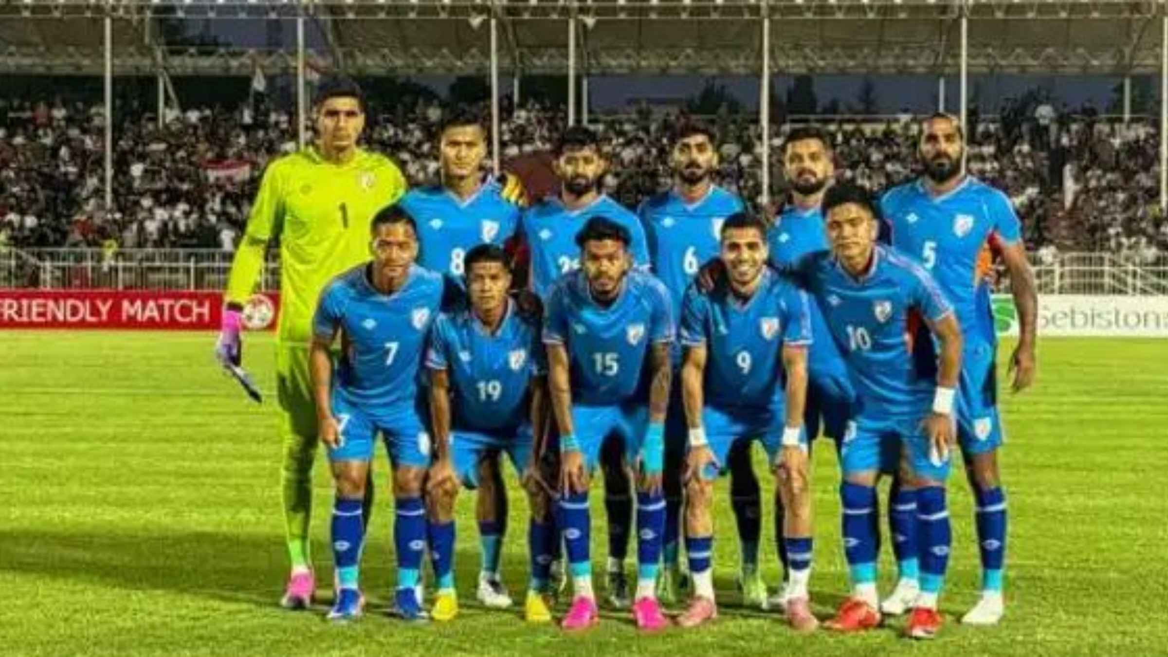 Indian Football Team International Friendly Match