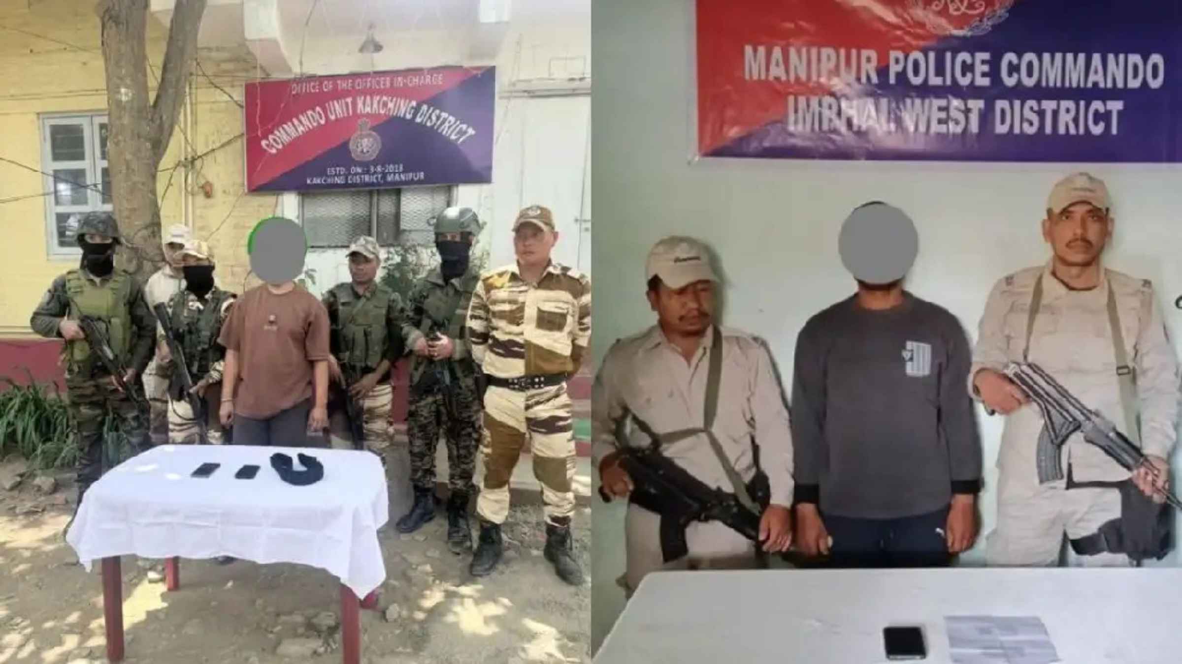 Manipur Insurgency Operations: मणिपुर में सुरक्षा बलों का बड़ा एक्शन, पीएलए और केसीपी के खूंखार उग्रवादी गिरफ्तार, भारी मात्रा में ड्रग्स जब्त Manipur Insurgency Manipur Police Operations