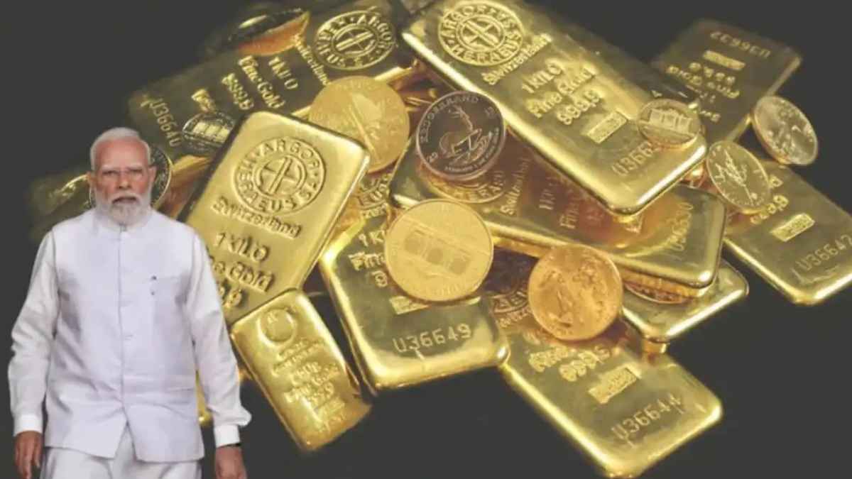 भारतीय तिजोरियों में बंद है 3.8 ट्रिलियन डॉलर का खजाना, जानिए मोदी सरकार क्यों दे रही सोना बाहर निकालने पर जोर Modi on Gold