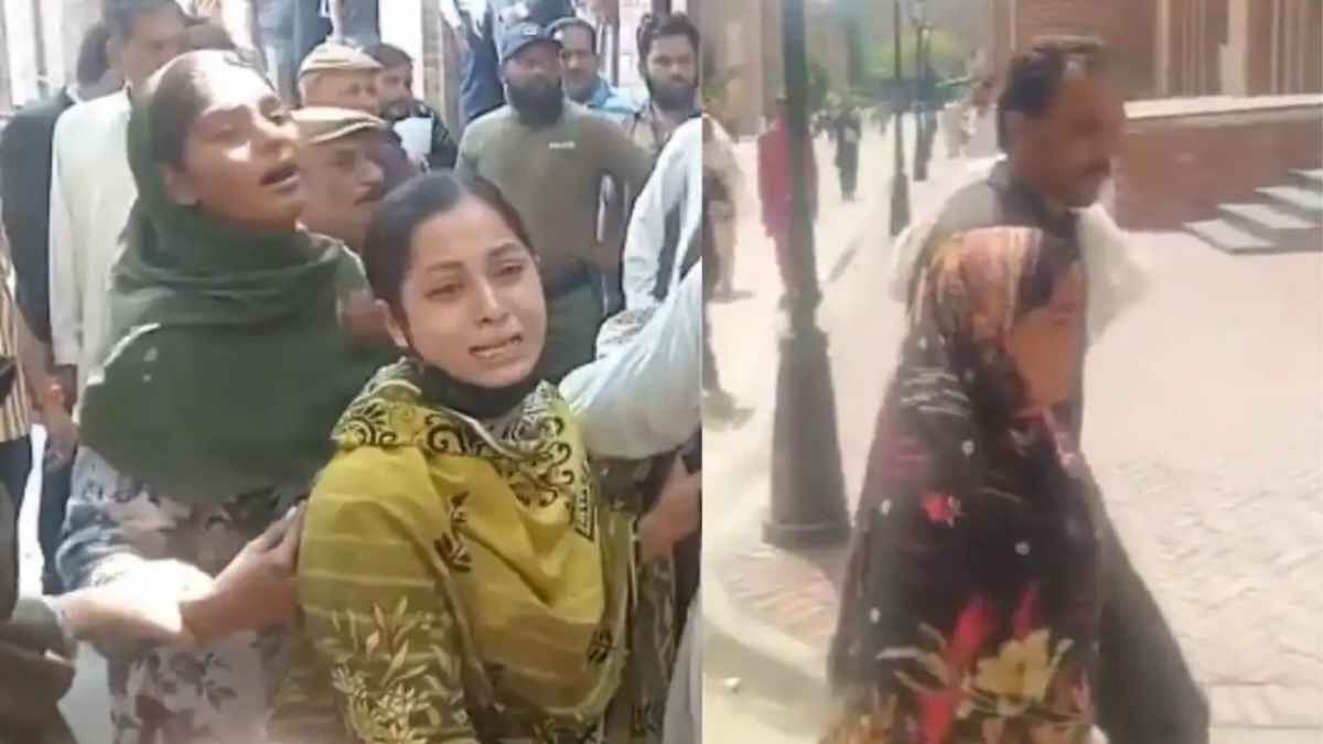 लाहौर हाई कोर्ट के बाहर आठ बेटियां पैरों में गिरकर रोती रहीं, पर दूसरे पति के लिए मां ने पहचानने से भी किया इनकार Mother left her 8 children and went away with her second husband