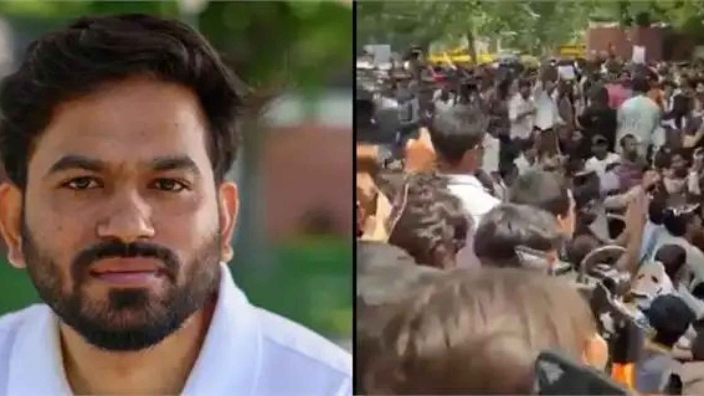 NEET Exam Update Delhi Protest News