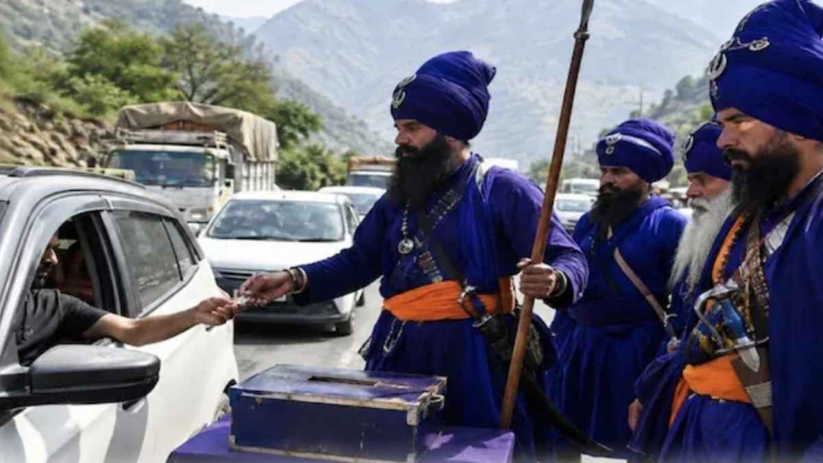 Nihang Singh groups are charging Rs 100 and Rs 500 toll.