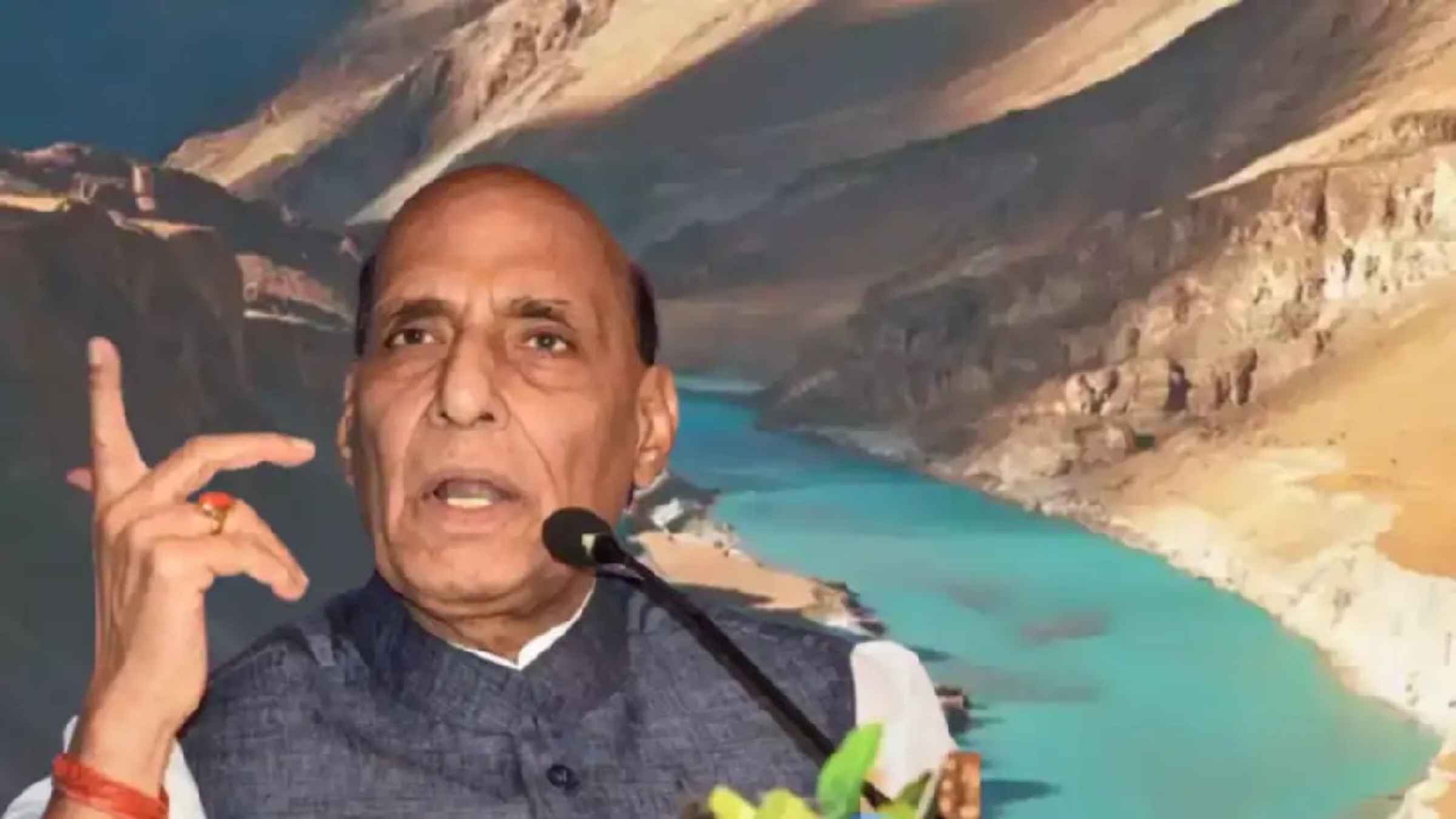 आतंकवाद पर राजनाथ सिंह की पाकिस्तान को दोटूक, बोले- भारत विरोधी हरकतों पर रोक देंगे सिंधु नदी का पानी Rajnath Singh Statement