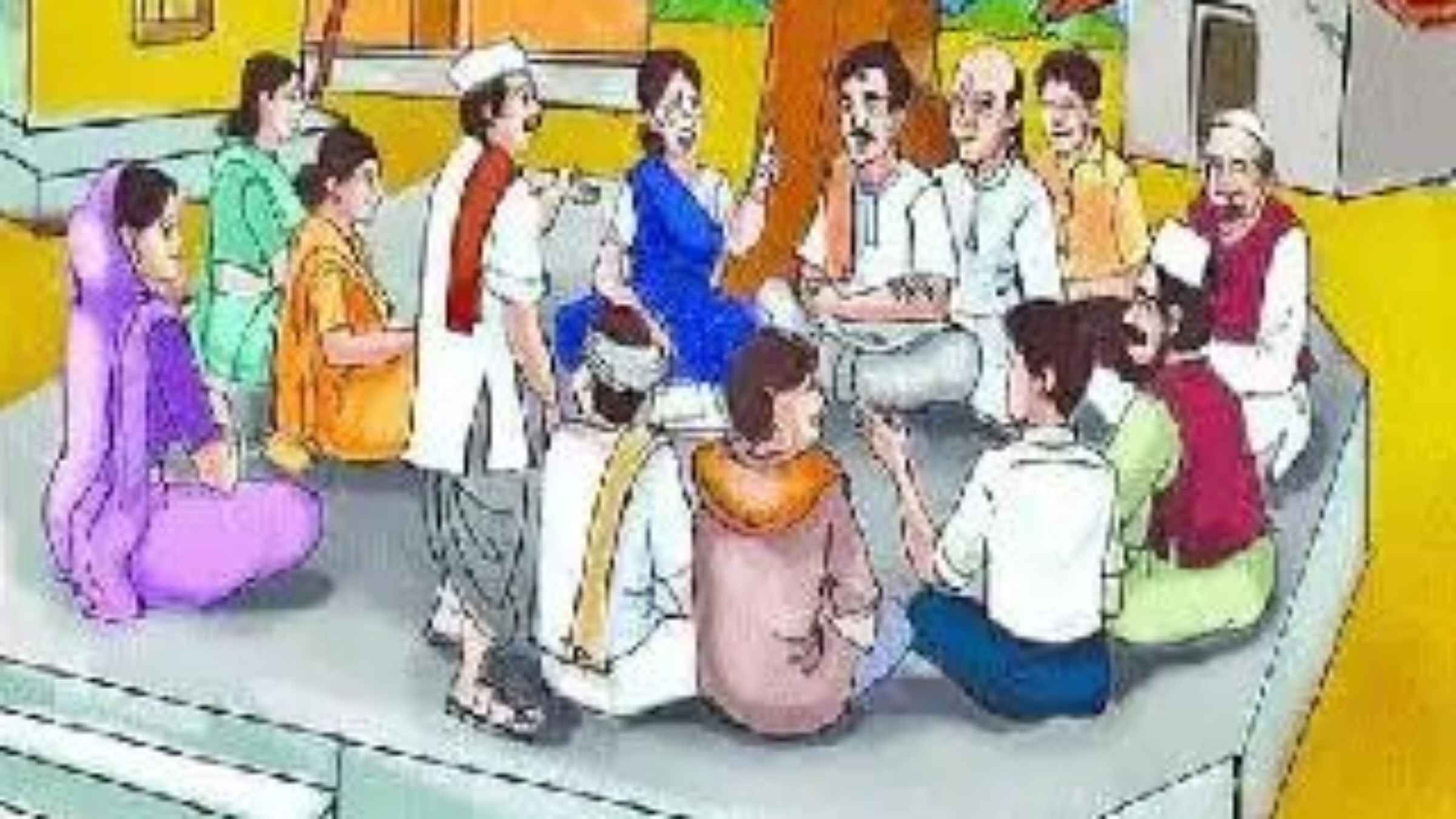 यूपी के गांवों में आधी रात को लगी सरकारी चौपाल, सांसद और विधायक ने मौके पर ही निपटाए जनता के काम Ratri Chaupal Government Schemes UP