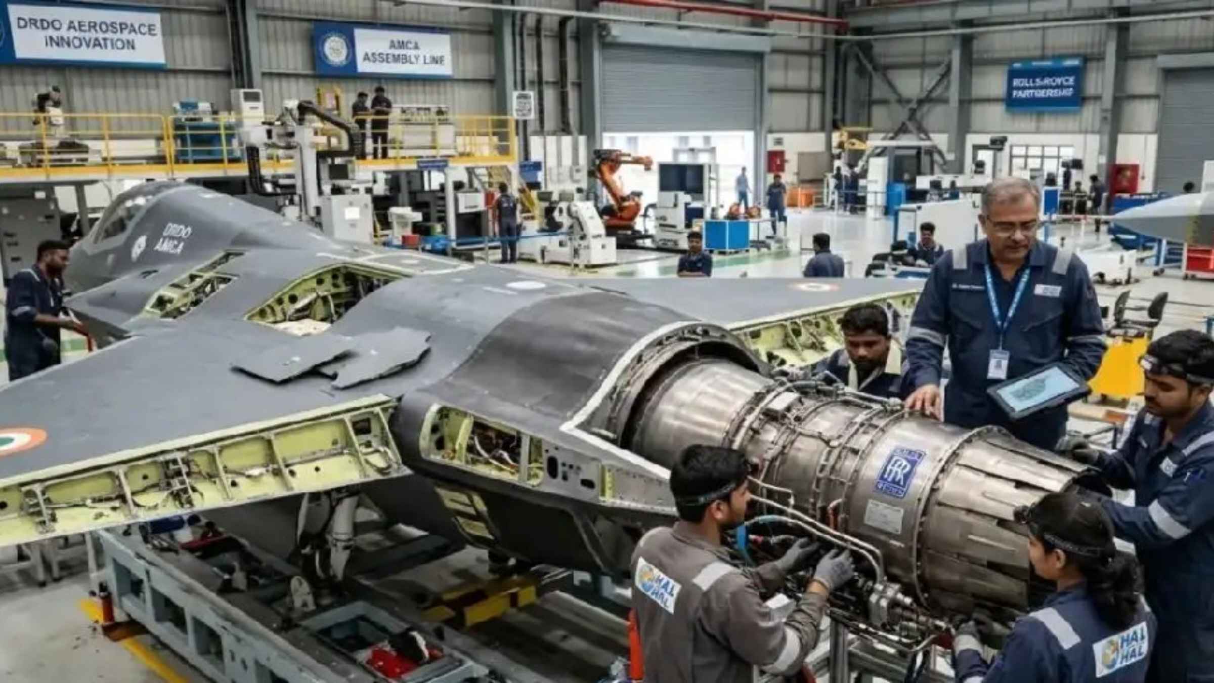 Rolls Royce India  AMCA Fighter Jet