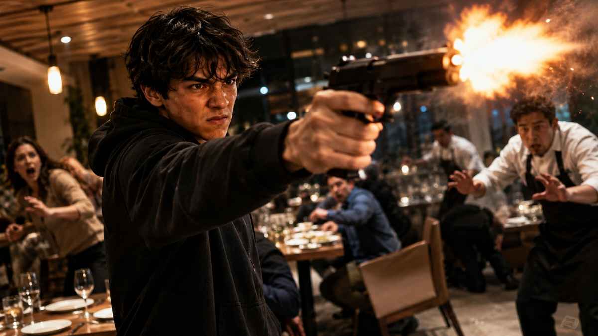 Shots fired at restaurant