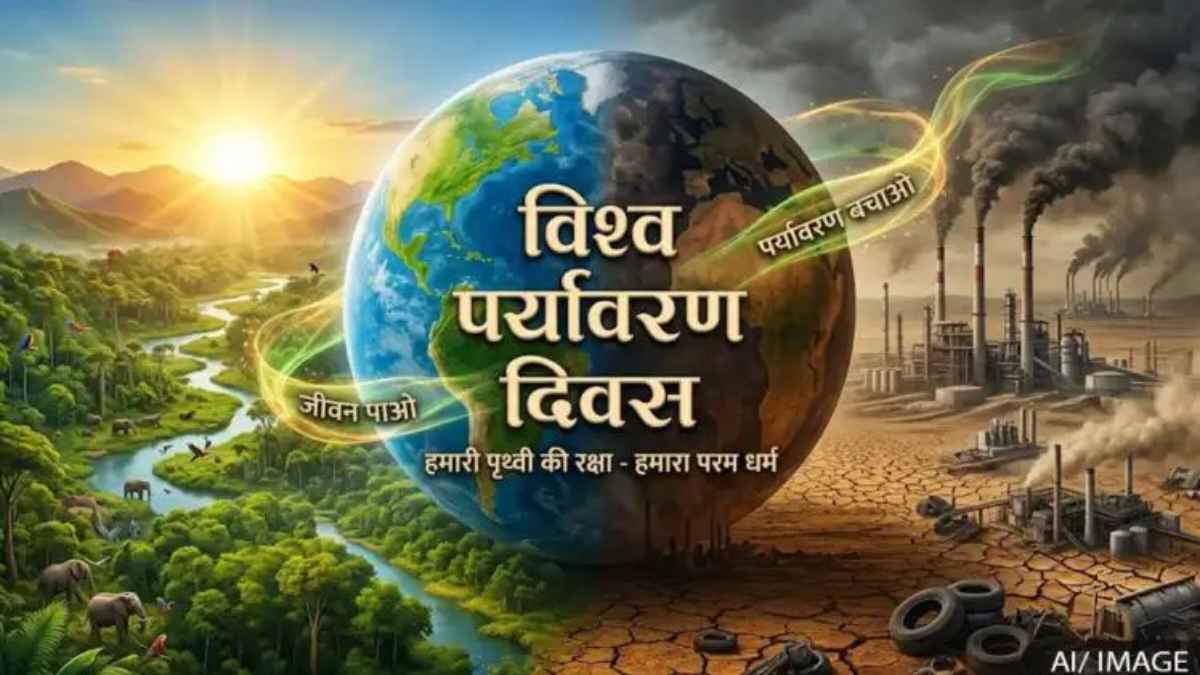 विश्व पर्यावरण दिवस 2026: कंक्रीट के जंगलों के बीच सांस लेती धरती को बचाने के लिए आज ही लें ये 5 बड़े ‘संकल्प’ WorldEnvironmentDay