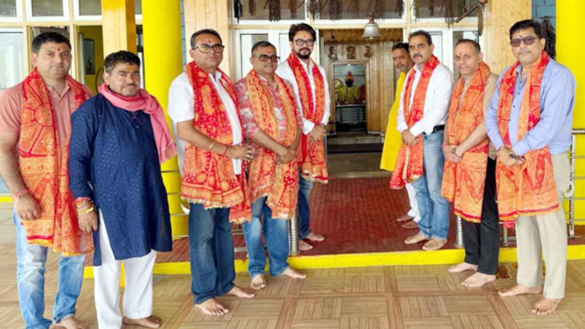 Indrunag Temple Visit: धर्मशाला में भारत-अफगानिस्तान मैच से पहले इंद्रुनाग देव के दर पहुंचे अनुराग ठाकुर, क्यों टेकना पड़ा माथा? anurag-thakur-indrunag-temple