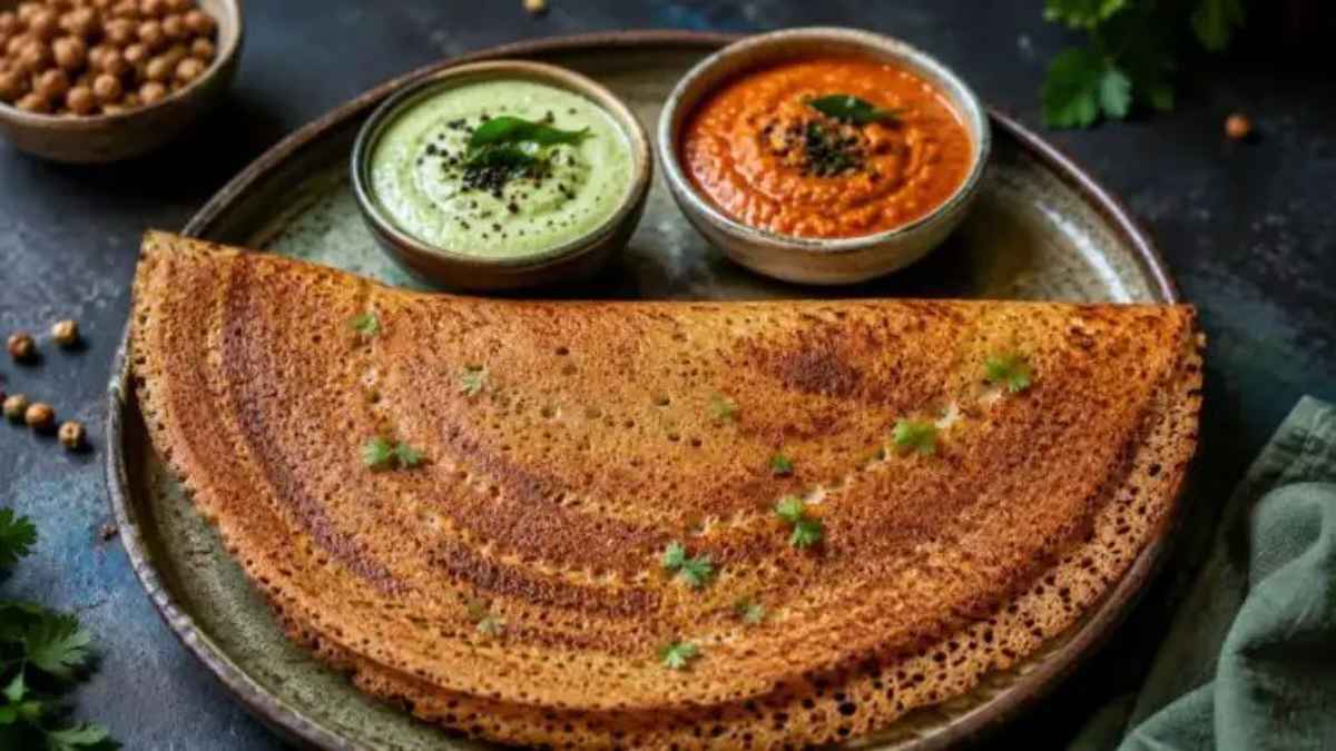 black chana dosa