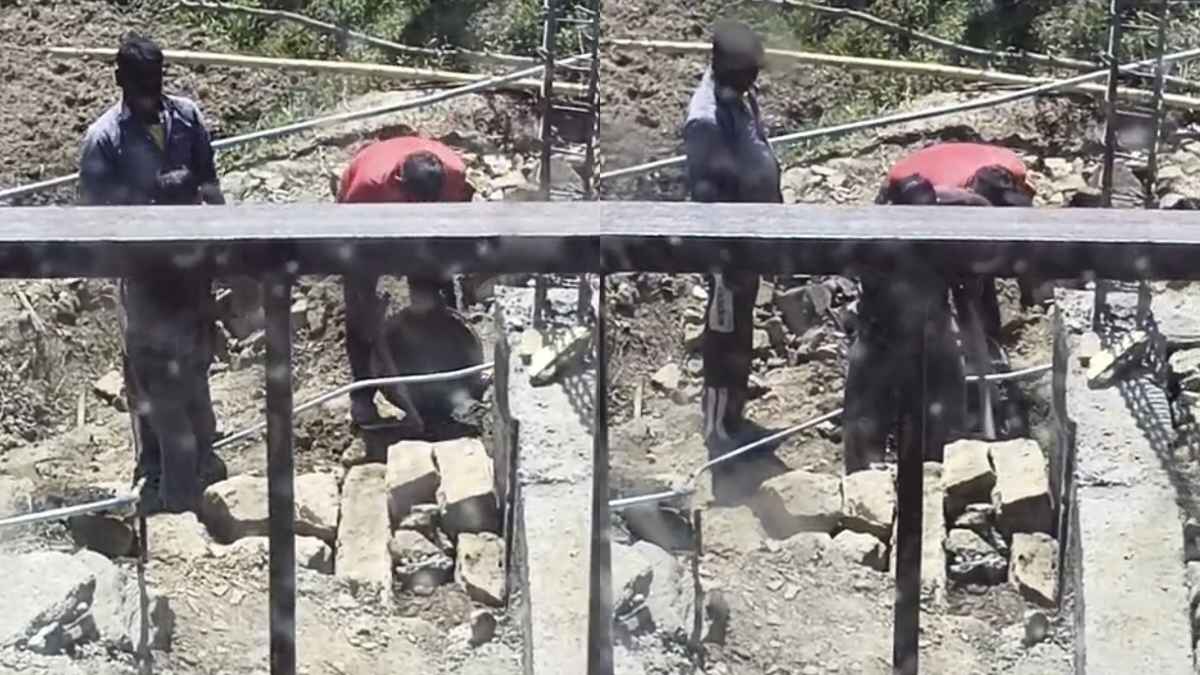 मंडी में पुश्तैनी रास्ते पर अवैध निर्माण को लेकर भारी बवाल, विरोध करने पर महिला को मिली जान से मारने की धमकी closed the way