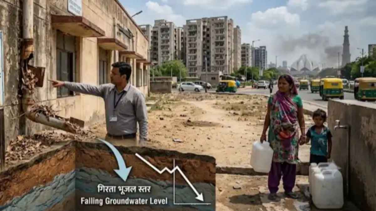 एनजीटी की नाराजगी के बाद जागी दिल्ली सरकार: वर्षा जल संचयन पर सख्त निर्देश, नियम तोड़ने पर कटेगा पानी का कनेक्शन delhi-rainwater-harvesting-system