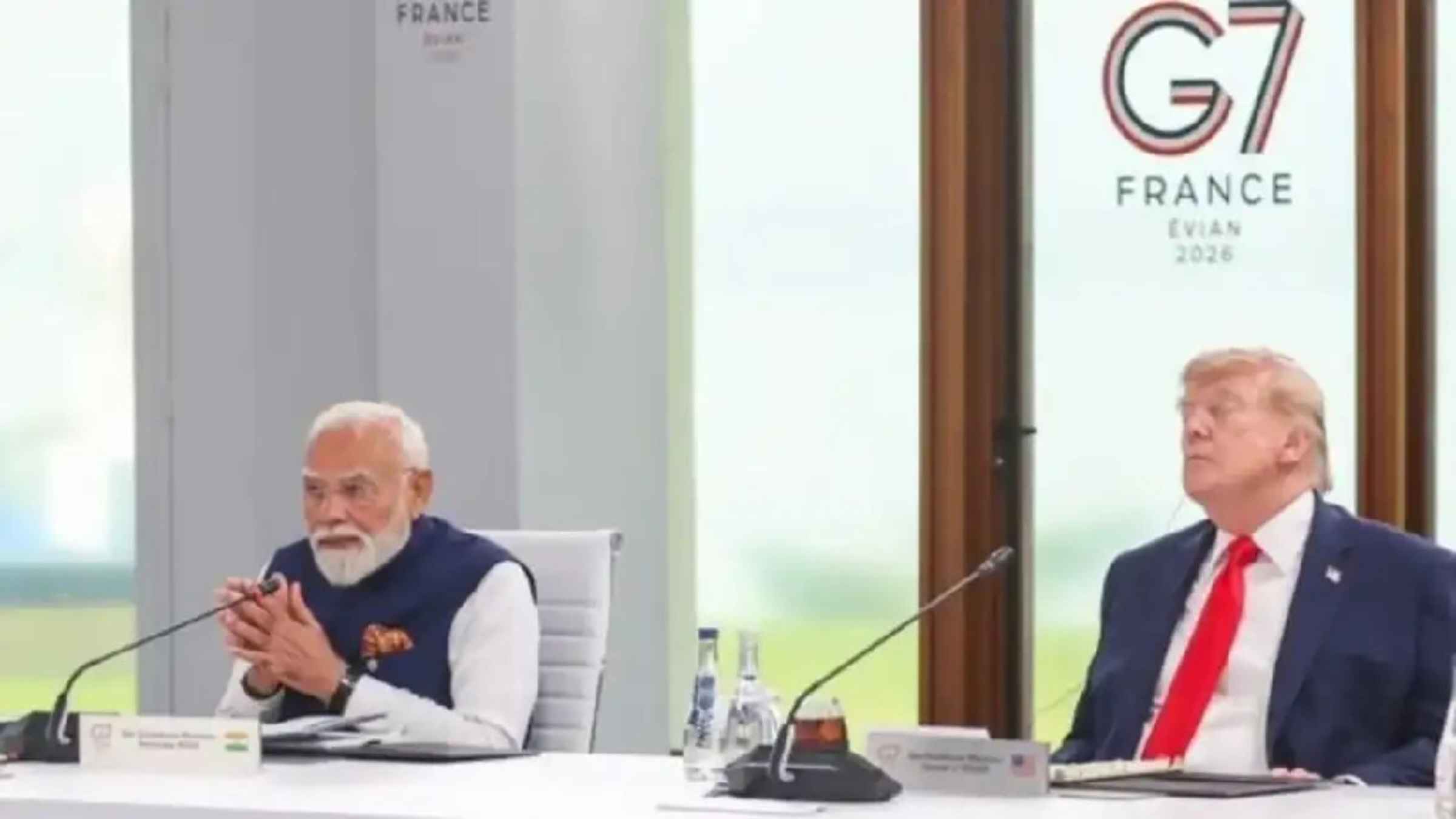 G7 समिट में गरजे पीएम मोदी, ट्रंप से मुलाकात के बीच दुनिया को दिया ‘भरोसेमंद पार्टनरशिप’ का नया मंत्र g7 summit pm modi trump meeting